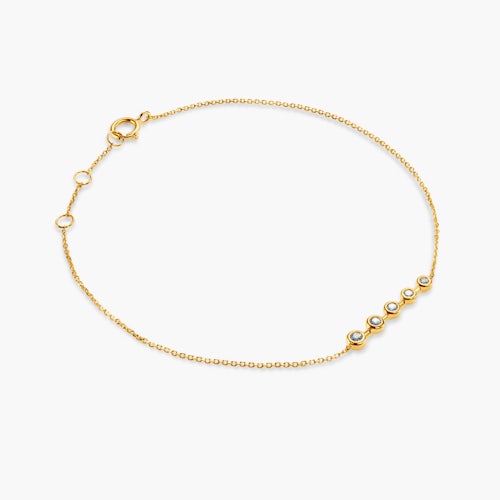 Bransoletka Savicki: złota, diamenty